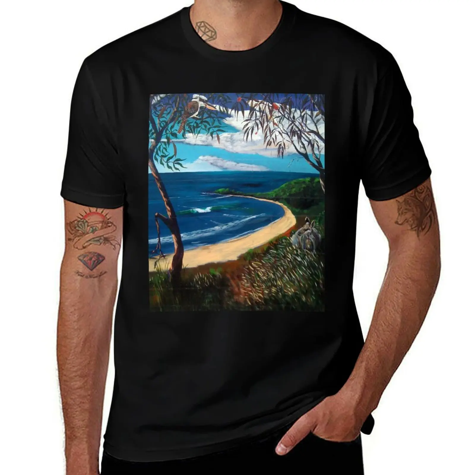 Agnes Water Springs beach T-Shirt Halloween Theme T-Shirt