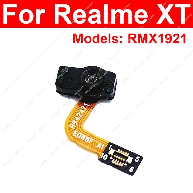 

Fingerprint Under Display Sensor Flex Cable For Realme XT RMX1921 Return Home Screen Touch Finger Print Flex Ribbon Repair Parts