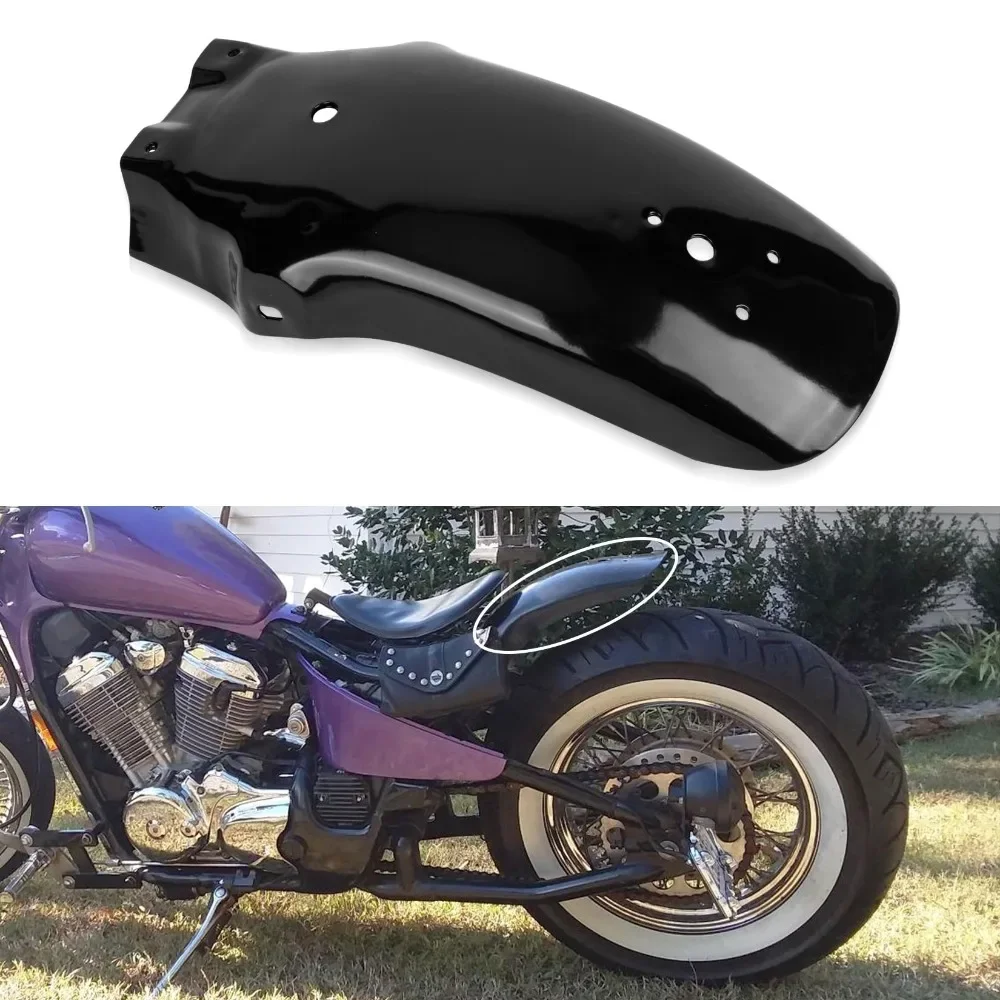 Motorcycle Accessory Rear Fender Guard Wheel Cover Universal for harley Chopper Cruisers Virago V-Star, Roadliner, Shadow Spirit