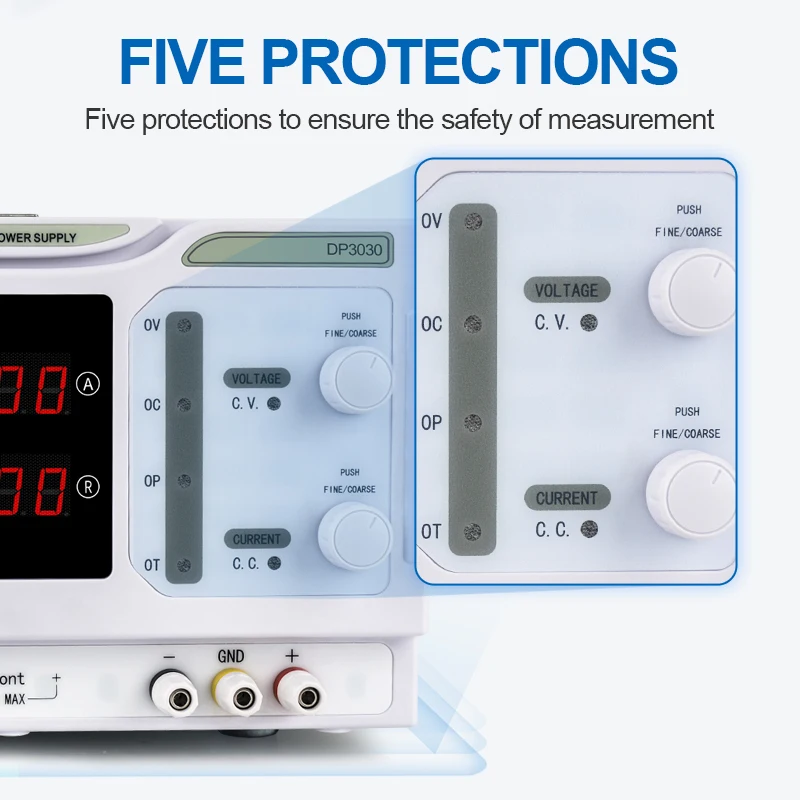 Fuentes de alimentación de CC de alta potencia, 900W, 0-30V, 0-30A, voltaje Variable ajustable, fuente de alimentación conmutada CC para DP3030