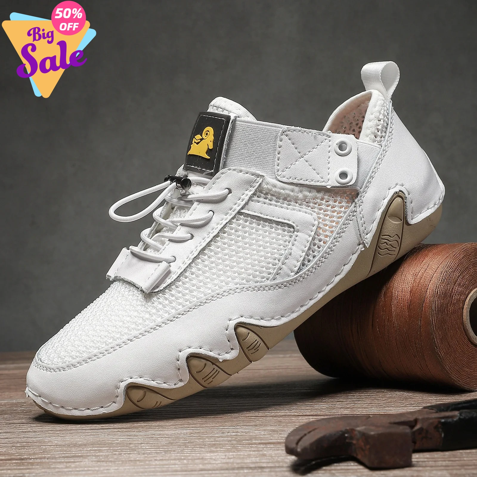 

LDECK 2026 New Summer Hiking Shoes for Men Outdoor Trekking Sneakers Climbing Sport Walking Women Shoes BreathableBeach Sandals