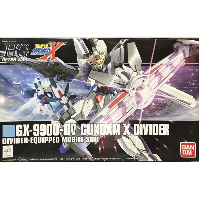 Bandai Original Gundam Model Kit Anime Figure HGUC 118 X Divider GX-9900-DV Action Figures Toys Collectible Gifts for Children