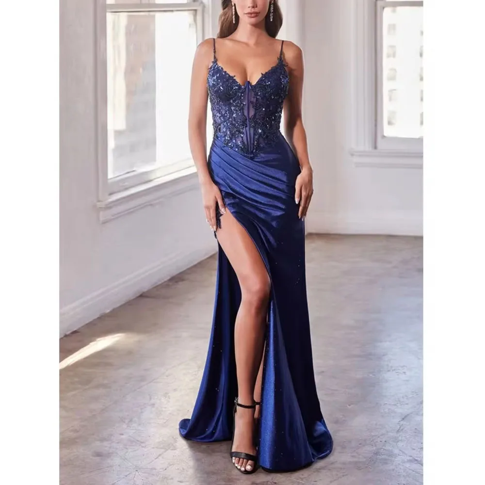 macy's formal dresses navy blue Navy Blue Macy's Short Homecoming Dresses Lace Macy's Designer Cocktail  Dresses Macy's Navy Blue Lace