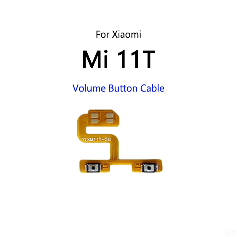 Power Button Switch Volume Mute Button On / Off Flex Cable For Xiaomi Mi 11 Lite 5G 11T Pro