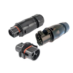 Deye Microinverter SUN-M30/40/50G4-EU-Q0 Waterproof LY01 Female Male Connector Balcony Solar Power Grid System AC Input Adaptor
