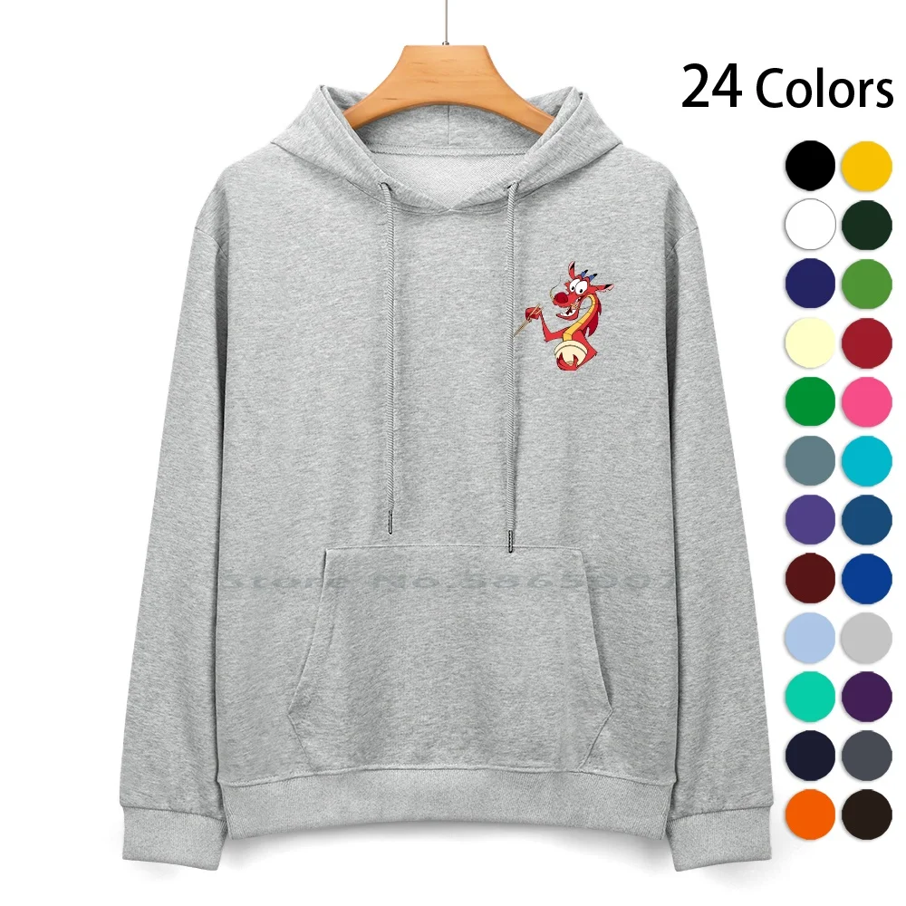 Porridge Mushu Cotton Hoodie Sweater 24 Colors Noodle Ramen Bowl Chopsticks Mushu Porridge 100% Cotton Hooded Sweatshirt For