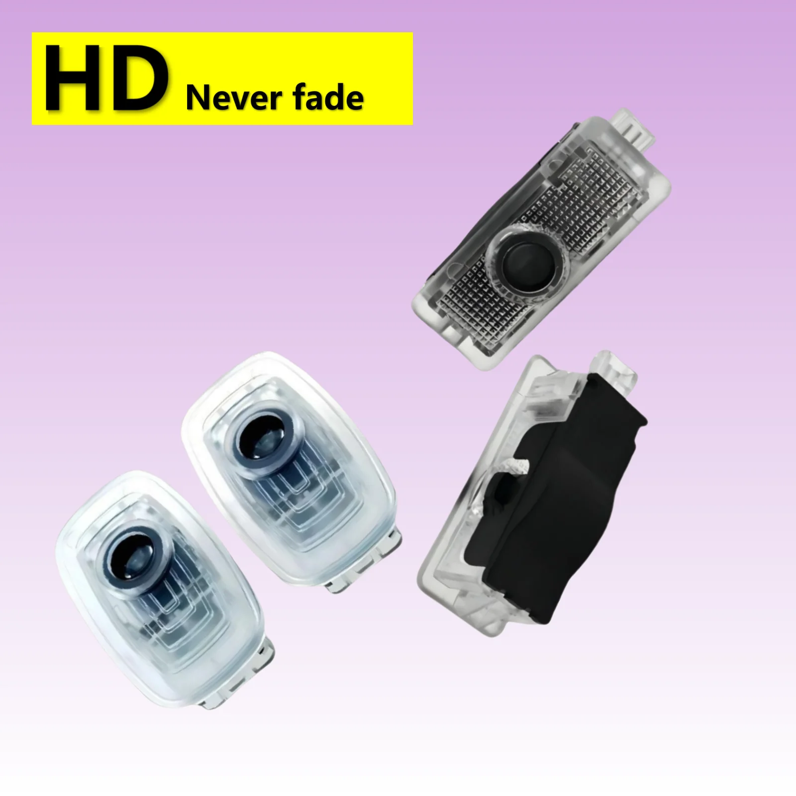 

2PCS HD For Mercedes Benz CLA C117 2010-2017 2019 C Coupe 2010-2023 W205 S205 C205 amg 35 45 S Led Car Door Light Projector Lamp