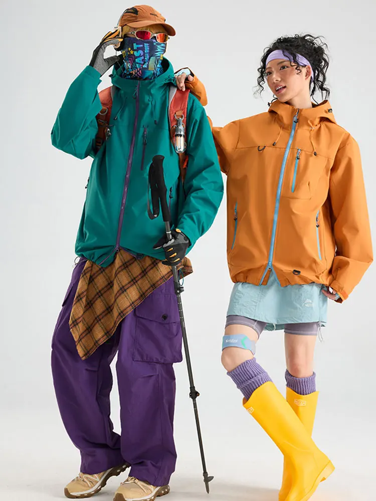 Veste de randonnée unisexe imperméable, coupe-vent d'automne, manteaux à capuche pour l'extérieur, nouvelle veste pour hommes, pêche, Camping, escalade