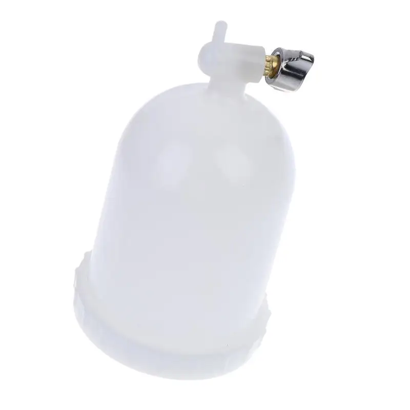 

400CC Gravity Feed Spray Paint Pot Lightweight Aluminum Plastic Cup for Precision Airbrush Painting