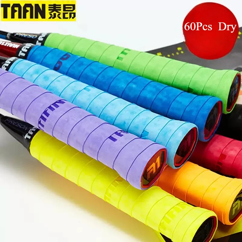 

10/30/60 шт. TAAN TW800: Толстая матовая обмотка для теннисных и бадминтонных ракеток, нескользящая, дышащая, впитывающая пот