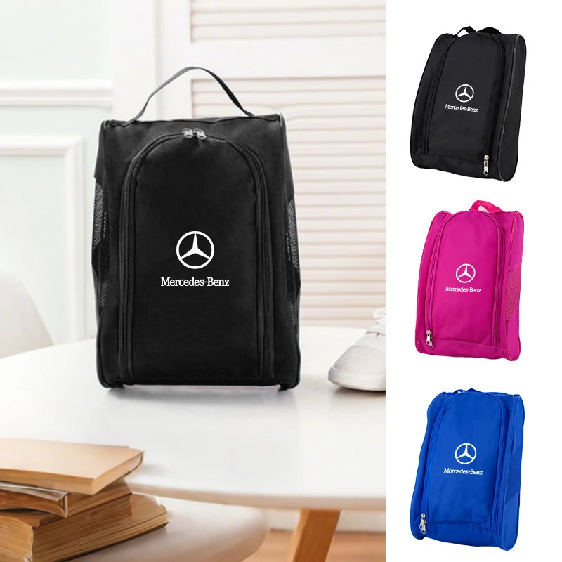 Bitwing Car Logo Sneaker Bag: The Ultimate Shoe Storage Solution for Mercedes-Benz Enthusiasts