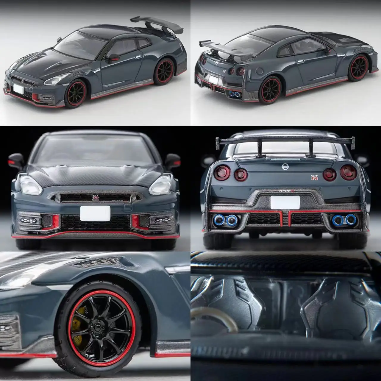 TAKARA TOMY Tomytec 1:64 TLV LV-N317a NISSAN GT-R NISMO alloy compression shaft miniature model, boy toy,children's holiday gift