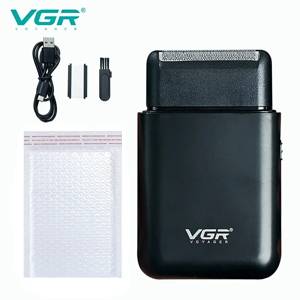 Vgr Elektro rasierer profession eller Rasierer tragbare Mini-Rasier maschine USB-Aufladung Barts ch neider für Männer v 390