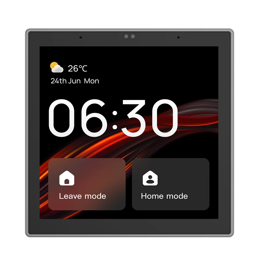 

Eu Standard Tuya Smart Control Panel Touch Screen Electronic Touch Pad Switch Panel