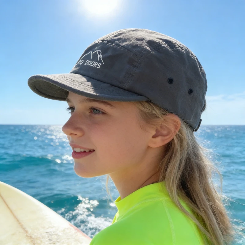 Soft Baseball Cap, Women's Student Outdoor Sun Protection Duckbill Cap, Men's Summer Sun Protection, Japanese Style Short Edge
