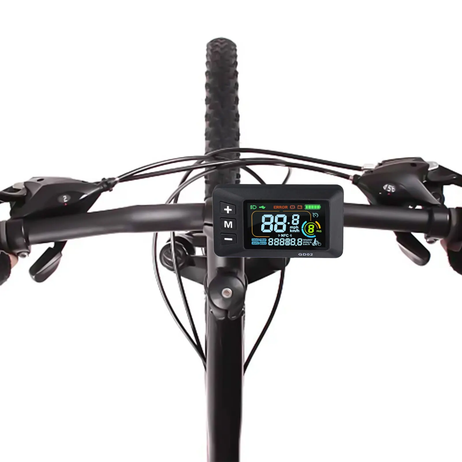 

24V-60V Display Waterproof Connectors Durability Features Efficient Operation Large LCD Screen Moisture Protection