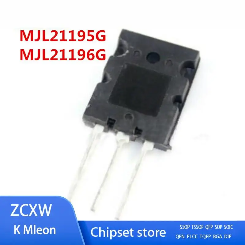 5-pares-mjl21195g-mjl21195-mjl21196g-mjl21196-to-3pl-16a-250v-200w-npn-pnp