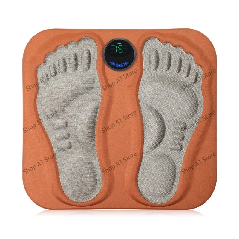 Microcurrent Foot Massage Pad, 3D Pulse Foot Massager Mat for Plantar and Calf Muscle Massage