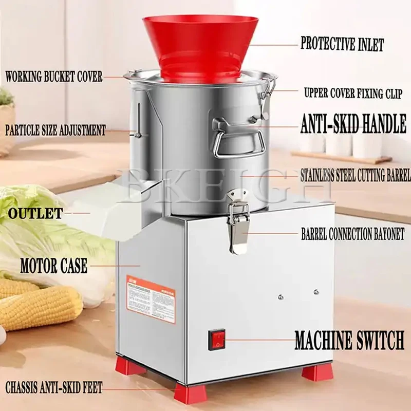 Fully Automatic Garlic Grinder, Vegetable Dumpling Filling Mixer, Food Shredder