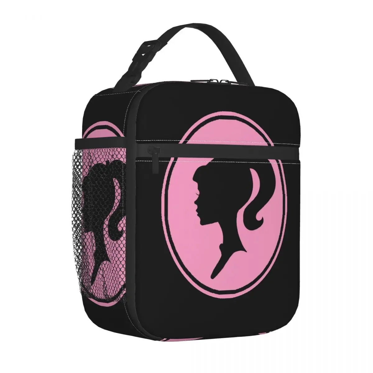 Barbie Pink Girls Y2K Insulated Lunch Bag Portable Lunch Container Thermal Bag Tote Lunch Box Work Outdoor Food Storage Bags