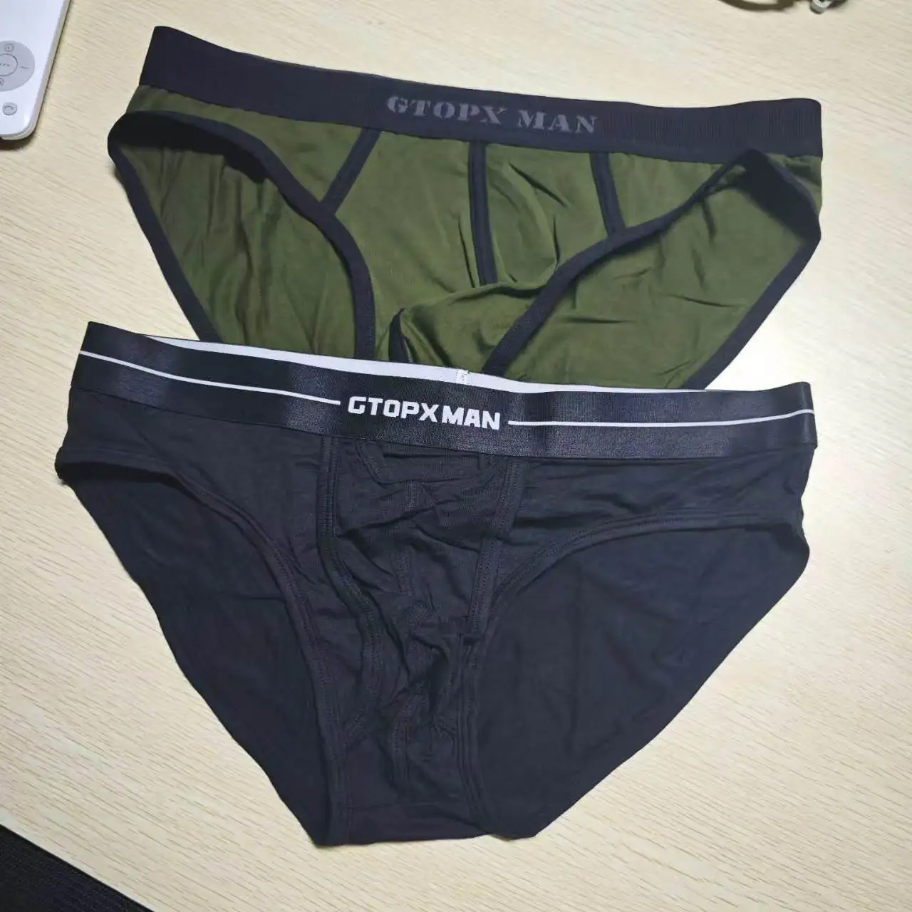 Men's bullet separation U convex thin low-rise briefs, cross-border perforated sweat-absorbing sports underwear GT511-GT467-T241