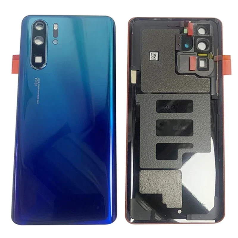 Back Cover For Huawei P30 Pro Battery Cover Rear Door Glass Housing Case with Camera Frame Replacement Parts