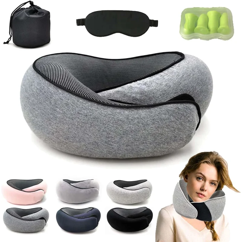 2024 New Flyhugz Neck Pillow, Flyhugs Neck Travel Pillow, Flyhugs Neck Pillow, Wander Plus Travel Pillow