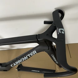 T1100 Carbon Road Frame Speed Bike Frames BB79 Disc Brake Racing Bicycle Frameset + Handlebar Custom Logo DPD XDB UPS Ship