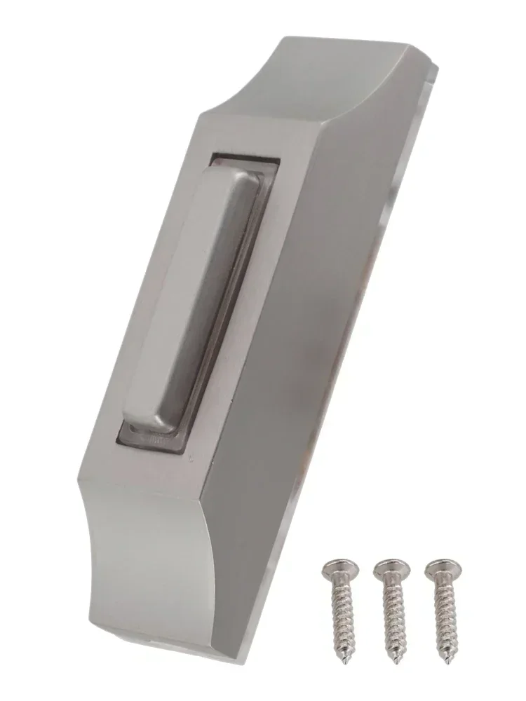 

Wired LED Lighted Doorbell Button Strong Heavy Duty Wall Mounted Door Bell Zinc Alloy Corrosion-resistant Door Hardware Doorbell