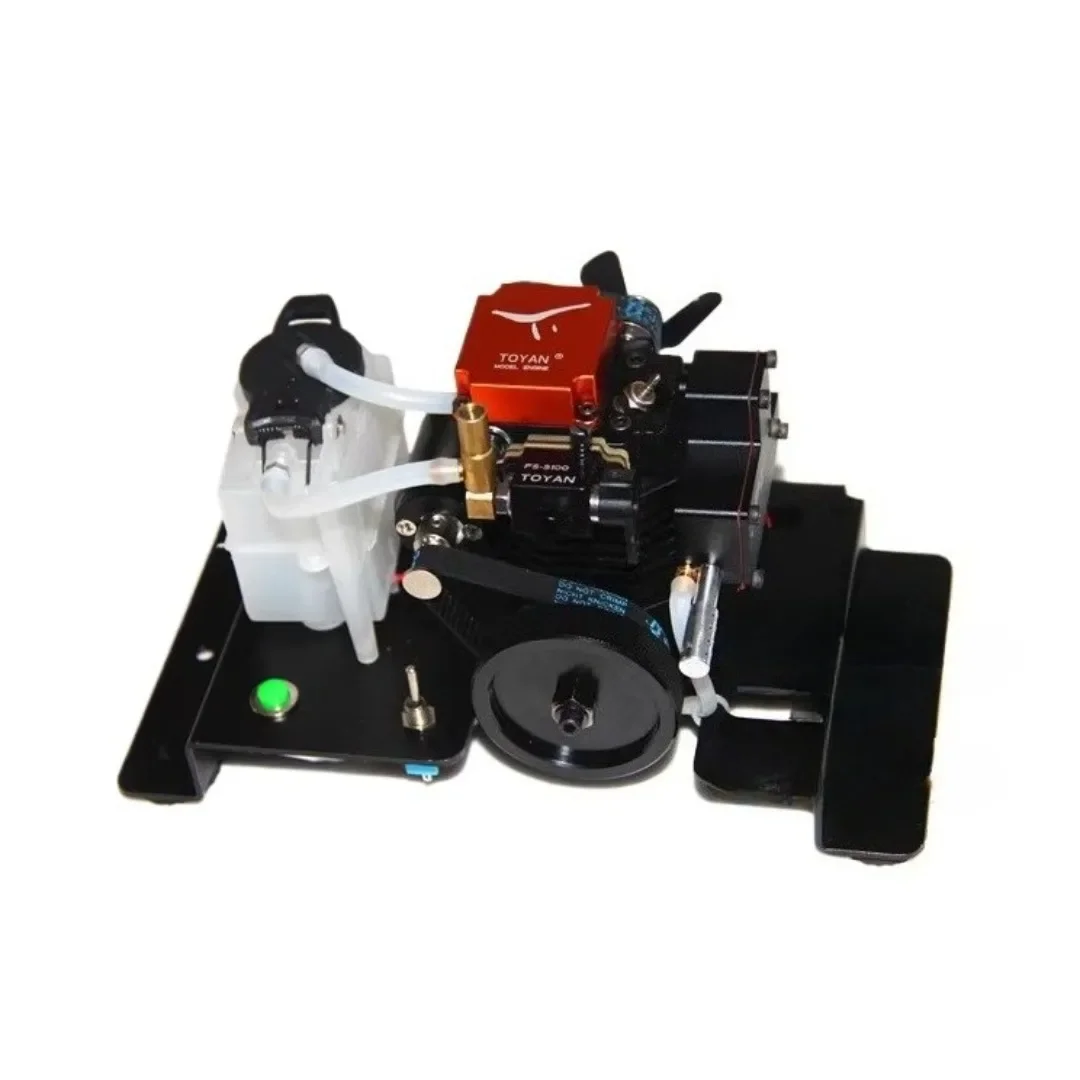NF TOYAN 4 Stroke Methanol Engine Model Accessories Mounting Base Bottom Box Bracket with Starter Switch Shock Absorbing Feet