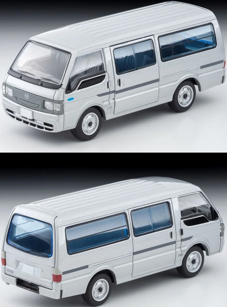 Tomytec TLV LV-N310a Mazda bongo van 04 คอลเลกชันโมเดลรถโลหะผสมเงิน