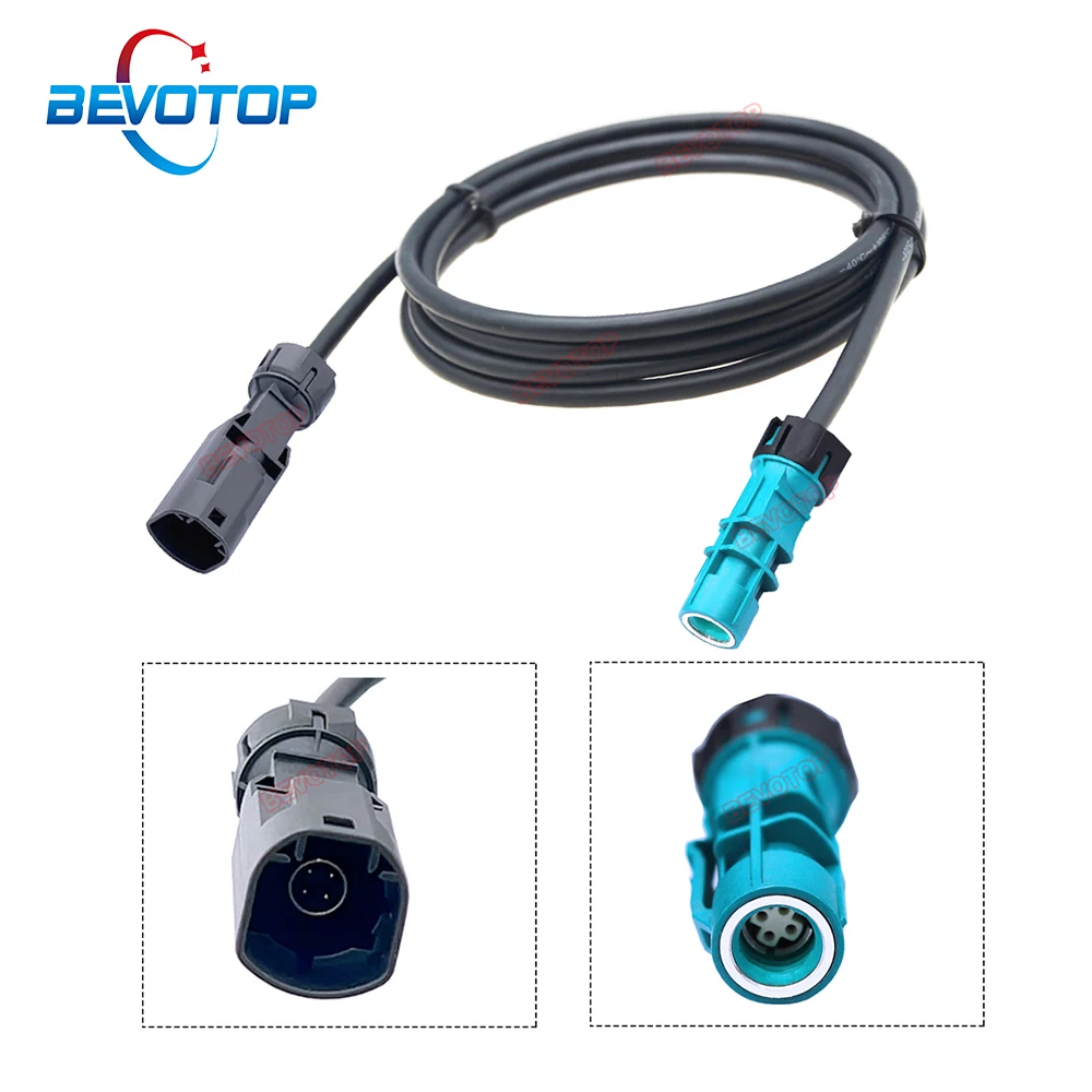 4G0971192A for A6 C7 Front Camera Adapter Cable 4 PIN 4G0 971 192 A 2012-2017 Waterproof LVDS HSD Video Line BEVOTOP Auto Cable