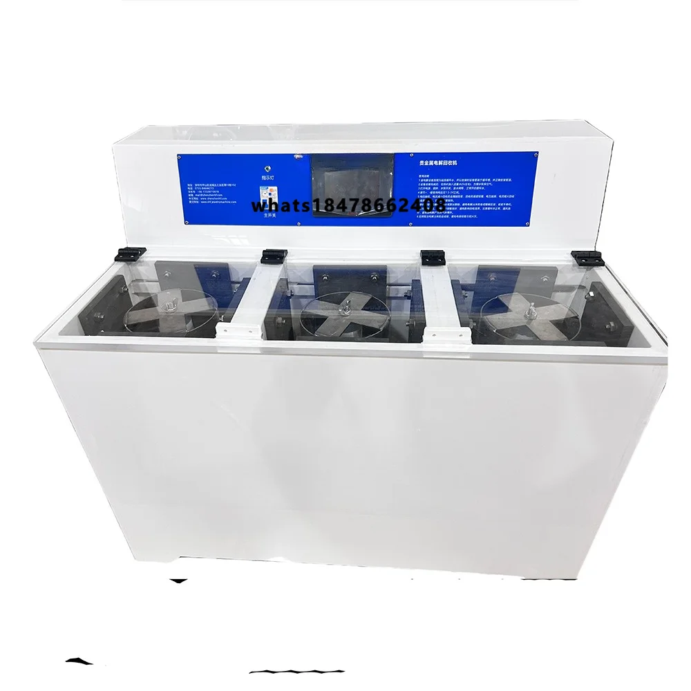 2026 Customizable OEM Gold Silver Electrolysis Recovery Machine Small Gold Refining Equipment for Plating Solution