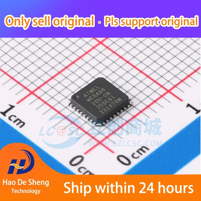 

10 шт./лот ATMEGA88-20MU QFN-32 новый оригинальный на складе