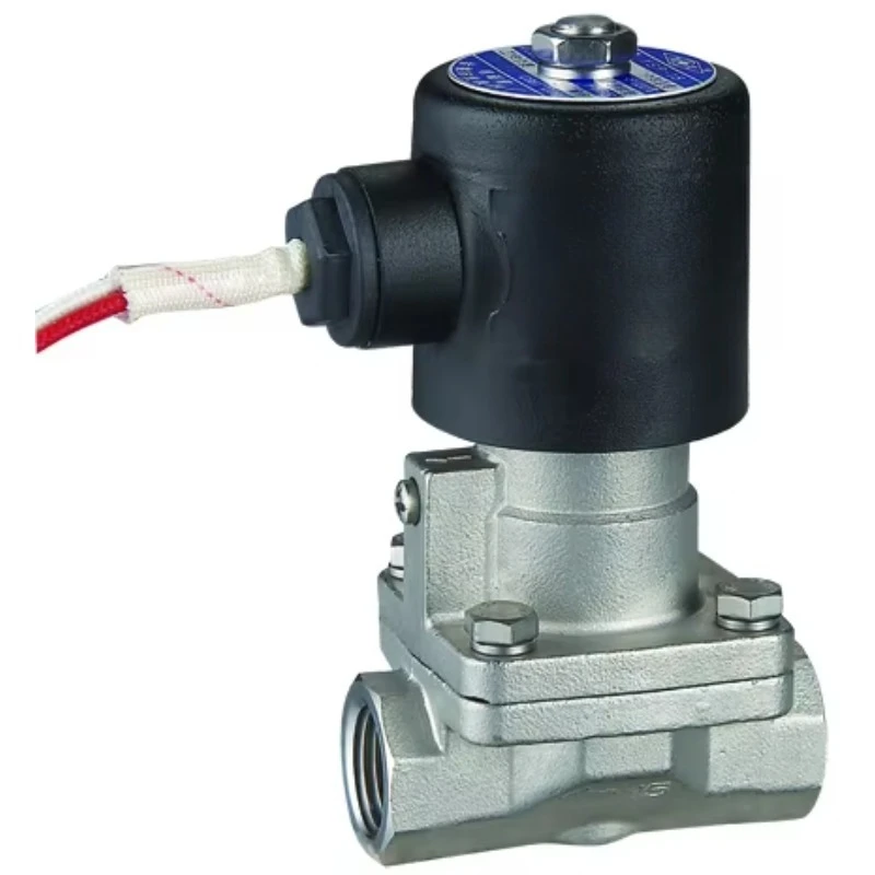 

Stainless steel high pressure solenoid valve