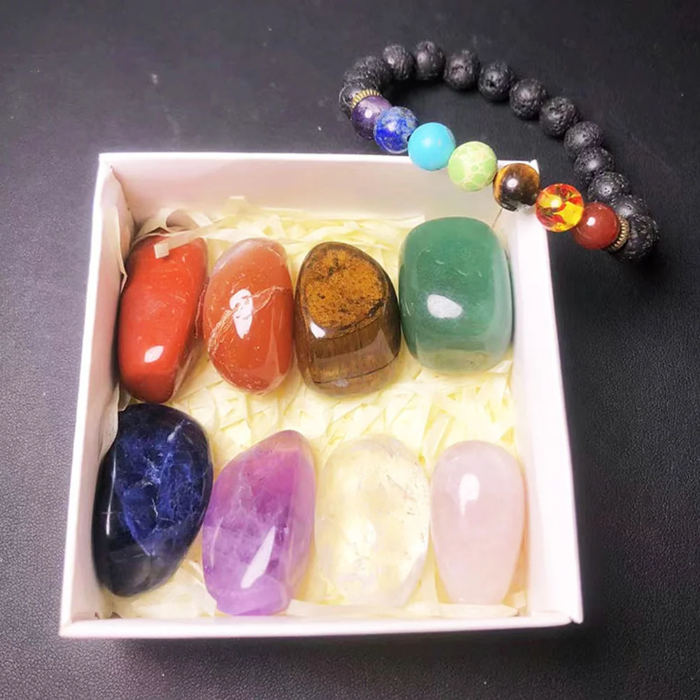 

1Set Natural Mineral Stones Decorative Colorful Irregular Stone Desktop Decor Stone Collection Learning Sample Teaching