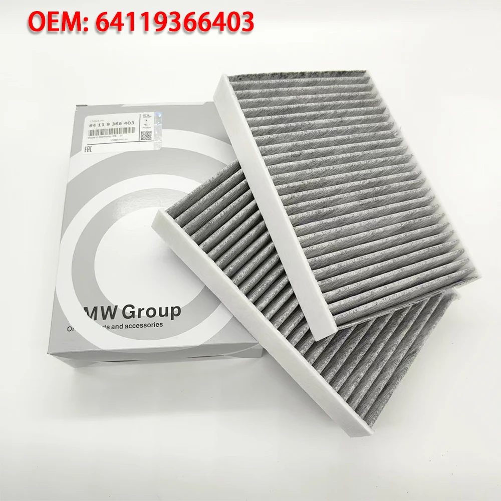 

OEM 64119366403 Car Cabin Filter Air Conditioner For BMW G05 G06 G07 G11 G12 G30 G31 518d 520i 525d 530i 725 730 X5 X6 X7