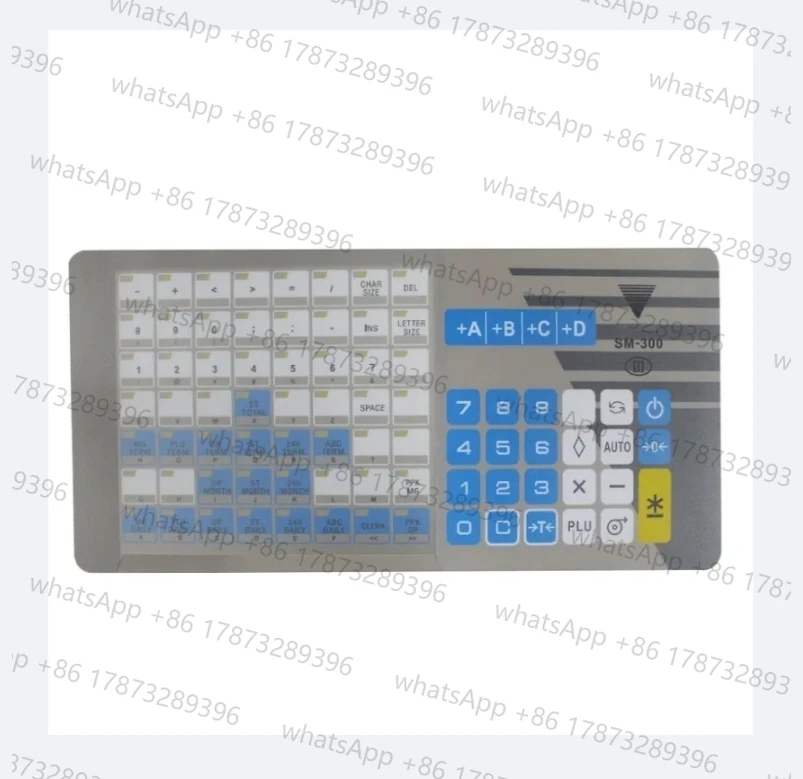 

5PCS For DIGI SM300P Electronic Scale SM-300P Panel SM300 SM-300 Keyboard Protection Film English Version
