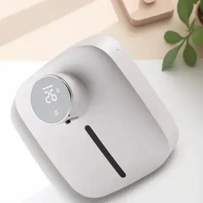 

Wall-Mounted Rechargeable Smart Sensor Soap Dispenser Touchless Foaming Soap Dispenser Suitable for Bathrooms Hotels