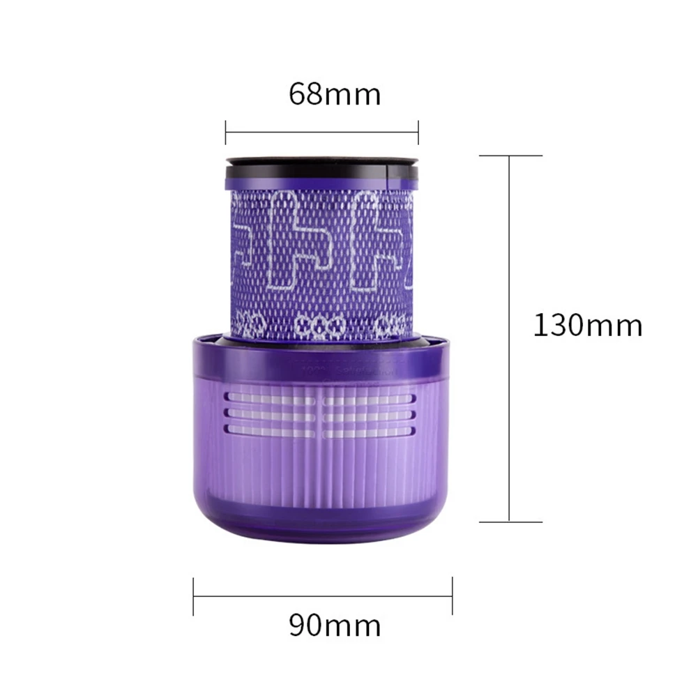 For V11 Animal / V11 Drive / V15 Detect Accessories for Filter Cyclone Vacuum Cleaner Parts Purple