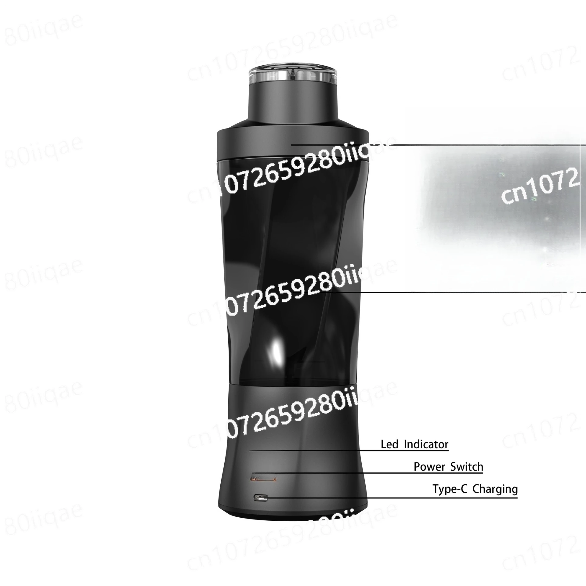 

Портативная чашка для сока большой емкости, мощная соковыжималка для измельченного льда