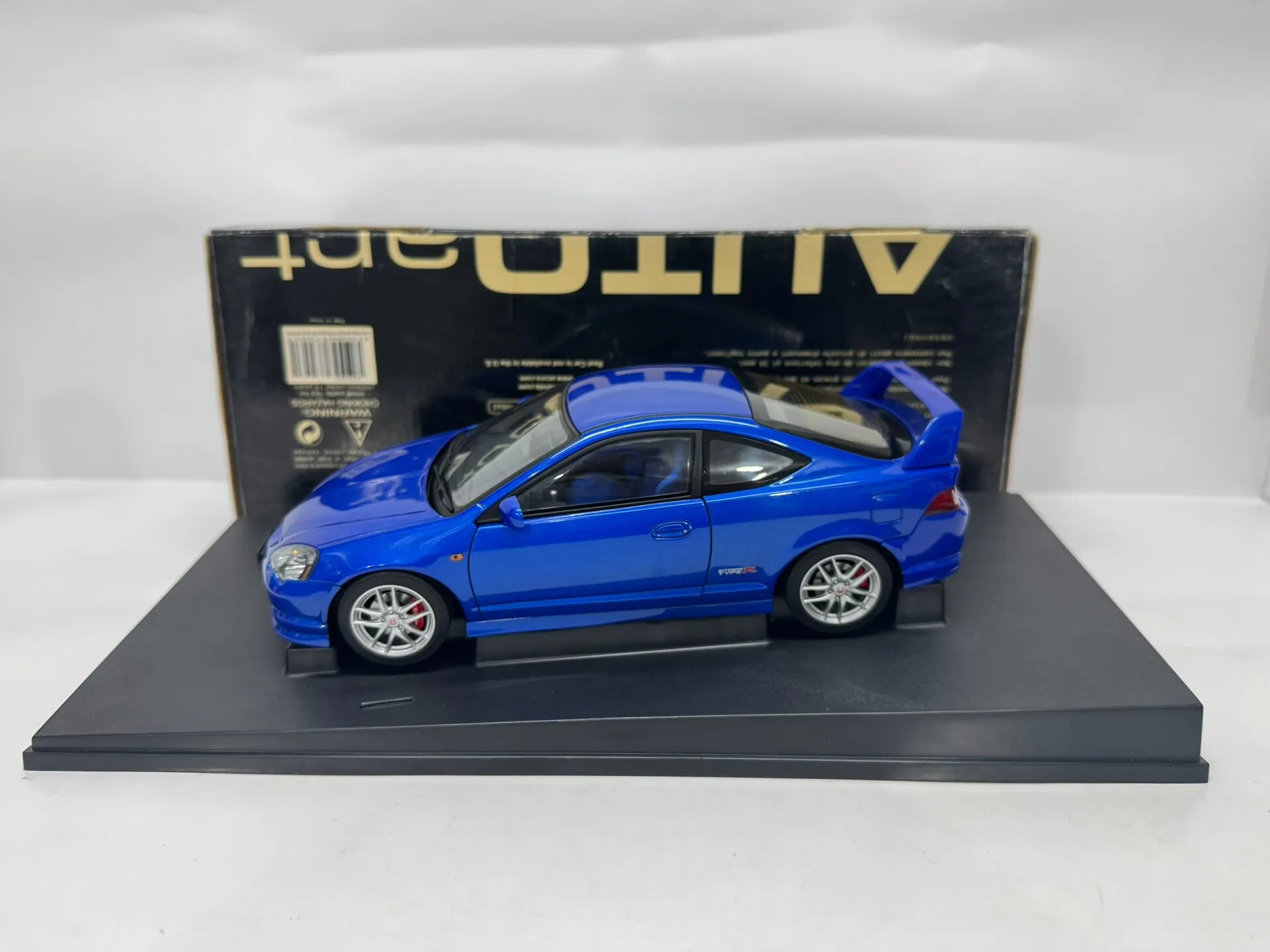 Autoart 1:18 نوع R DC5 الأزرق JDM محاكاة طبعة محدودة جميع سبائك معدنية مفتوحة ثابتة سيارة لعبة مجسمة هدية #2