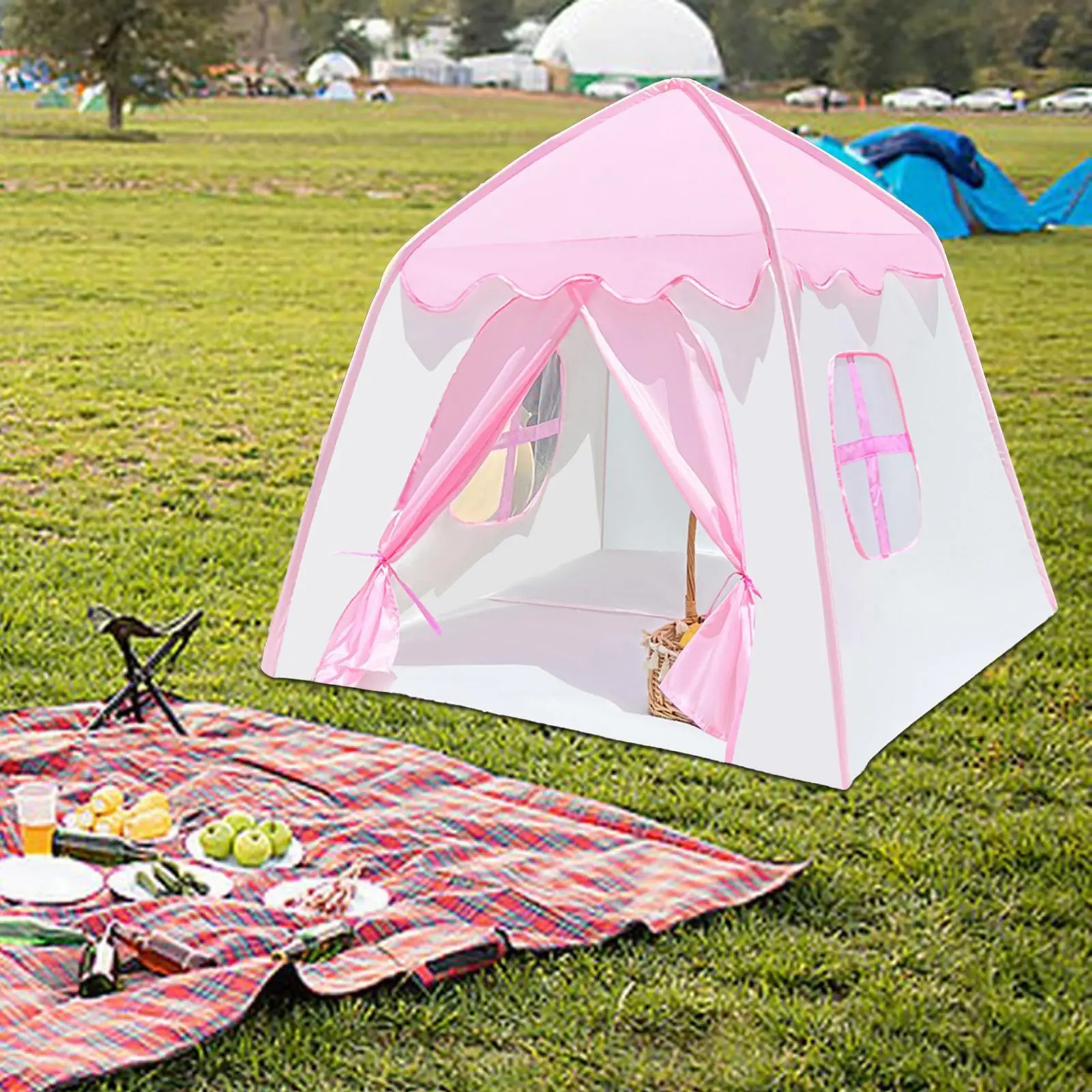 Tenda del castello delle ragazze per la tenda della casetta della scuola materna dei più piccoli per la tenda del giocattolo della camera da letto