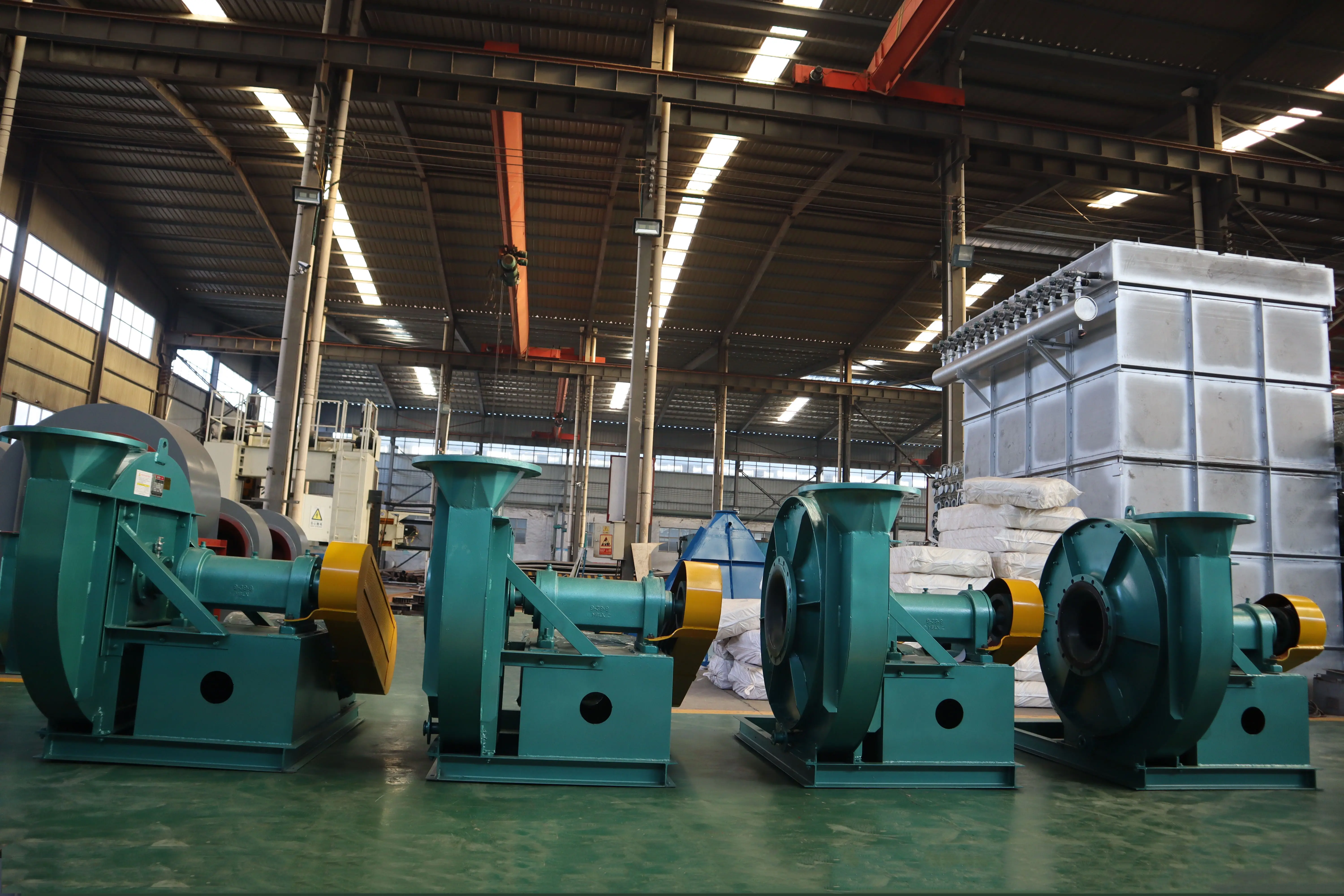 Korrosionsbeständiger, mit Gummi ausgekleideter Zentrifugalventilator mit maßgeschneiderten Lösungen, feuchtigkeitsbeständig und in Industriequalität