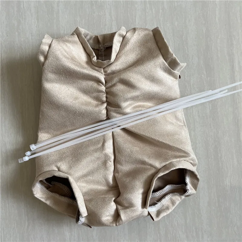 Hohe Qualität Polyester Stoff Tuch Bbody für Reborn Puppe Mit Zip Seil 18 22 24 28 inch Tuch Körper DIY reborn baby Zubehör