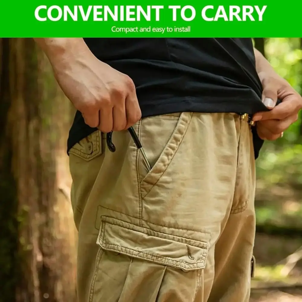 NEW Non-Slip Light Hook Durable Multi-functional Camping Hook Universal Pole Hook Outdoor
