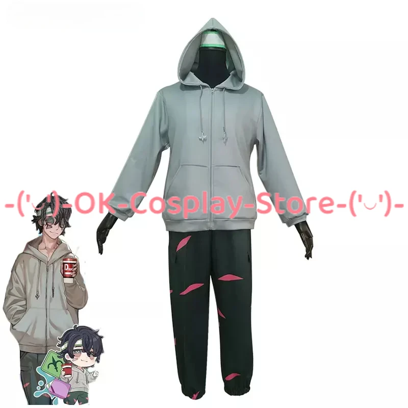 

Emil Cosplay Costume Game Identity V Patient Cosplay Suit Coat Pants Anime Clothing Hallween Carnival Uniforms Custom Made