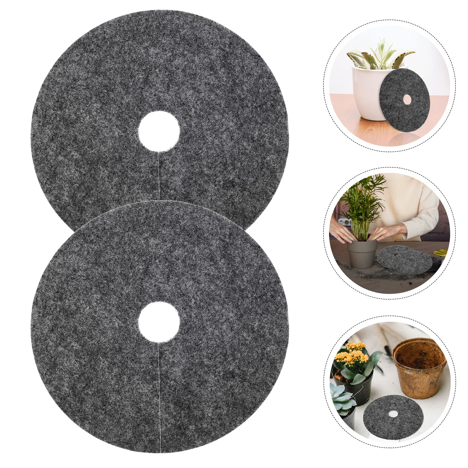 

20Pcs Strong Long-Lasting Grass Blocking Fabric Ruderal Barrier for Garden Farm Orchard Path Driveway Landscaping Ground Cover