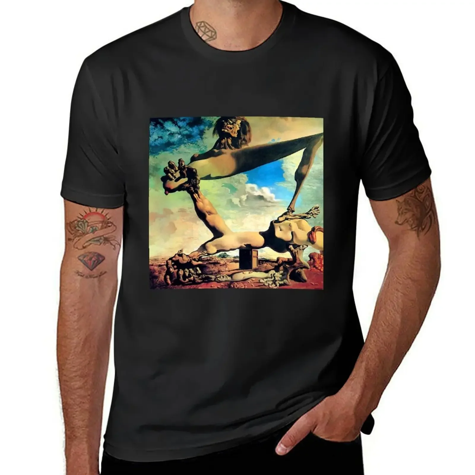 Salvador Dali T-Shirt custom t shirt tees graphics graphic tee shirt mens t shirt graphic