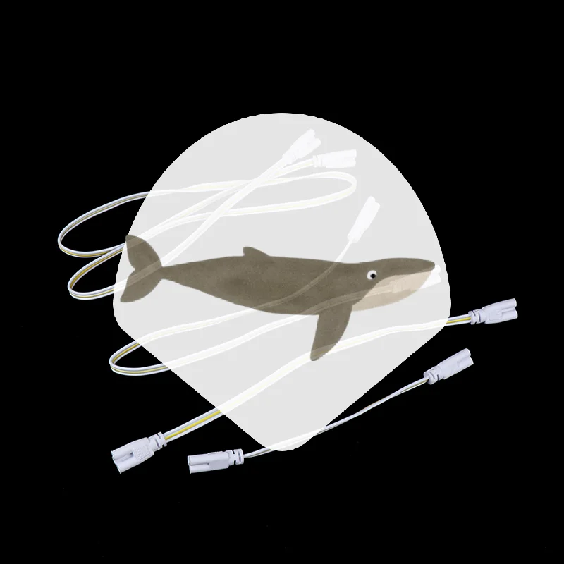 LED tube lamp connected cable T4 T5 T8 LED light double-end connector wire